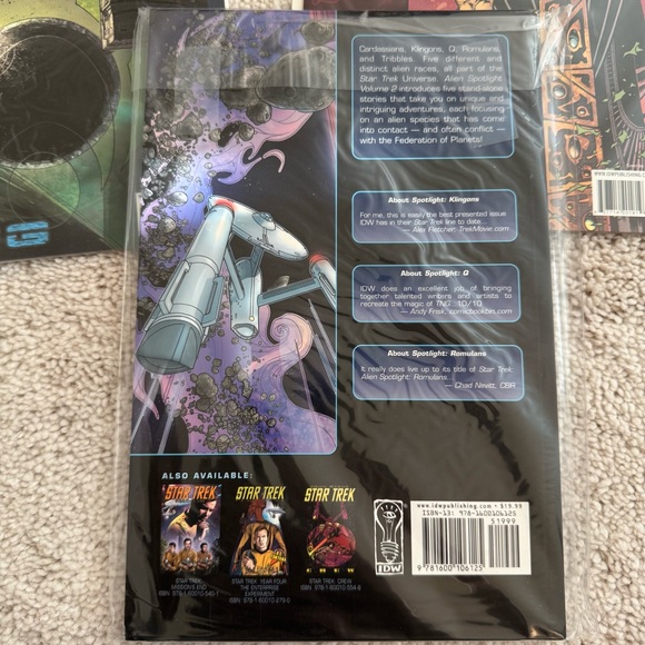 Star Trek Alien Spotlight Comic Collection - Borg, Vulcan, Klingons, Q, Romulans - Picture 3 of 10